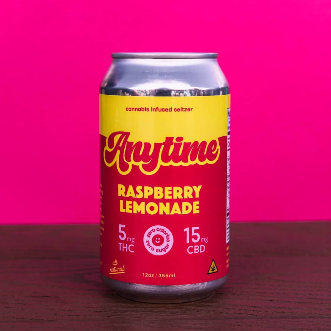 Anytime Seltzer Raspberry Lemonade