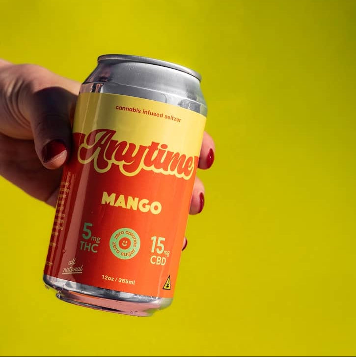Anytime Seltzer Mango