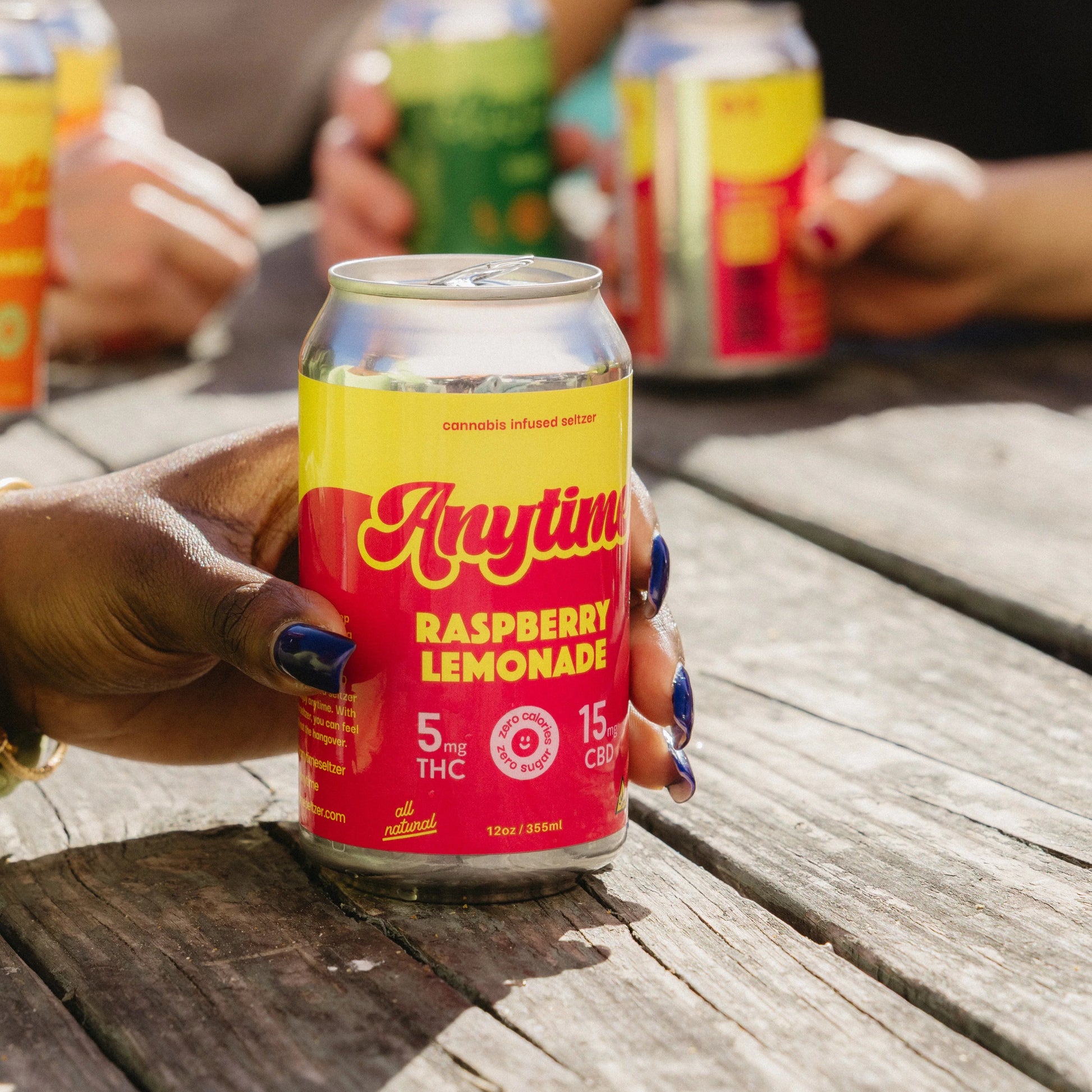 Anytime Seltzer Raspberry Lemonade
