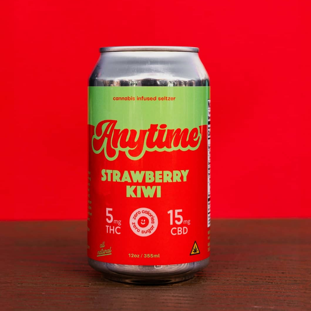 Anytime Seltzer Strawberry Kiwi