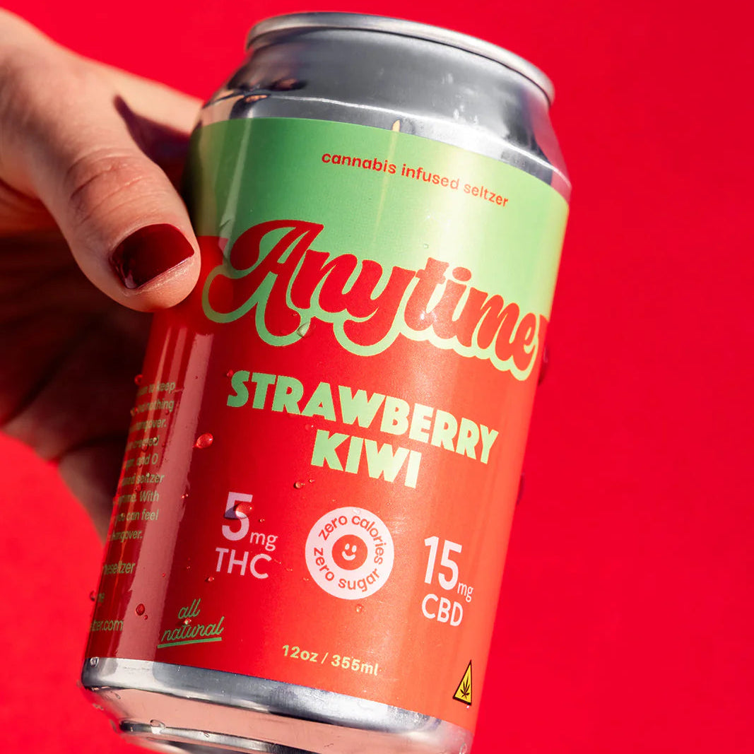 Anytime Seltzer Strawberry Kiwi