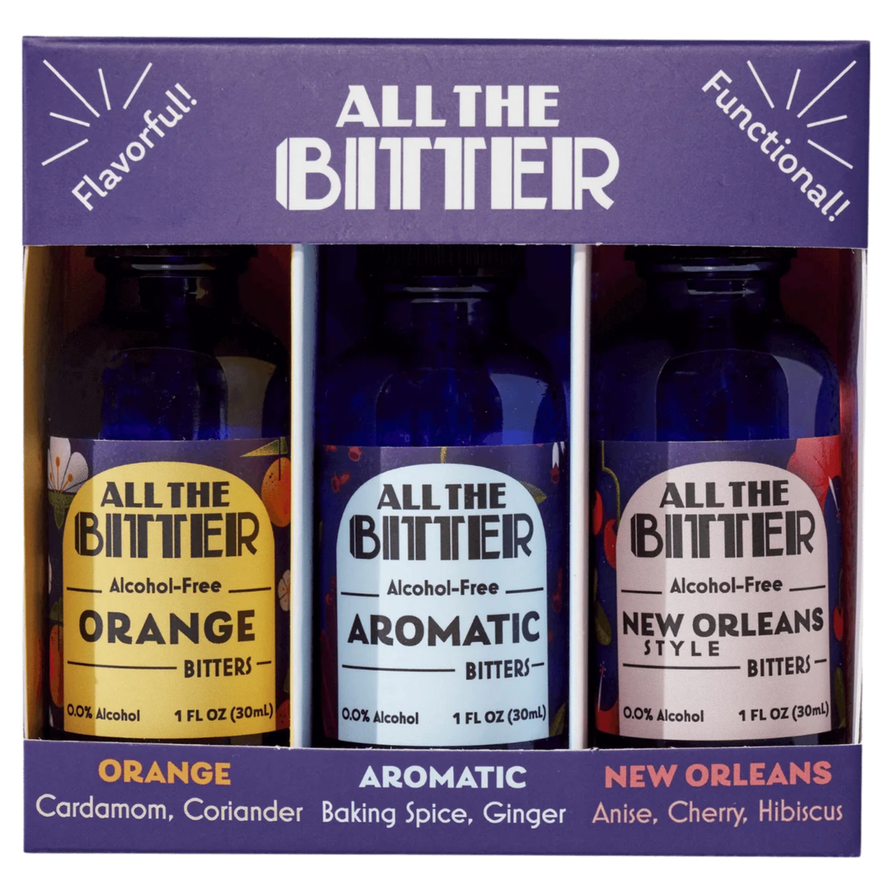 All The Bitter Classic Bitters Travel Pack