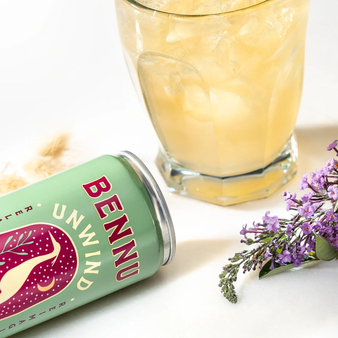 Bennu Bev Co. Dragonfruit Chamomile Unwind