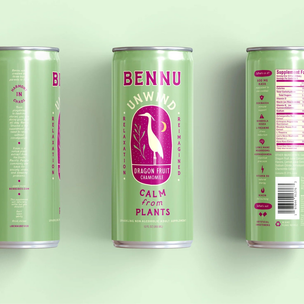Bennu Bev Co. Dragonfruit Chamomile Unwind
