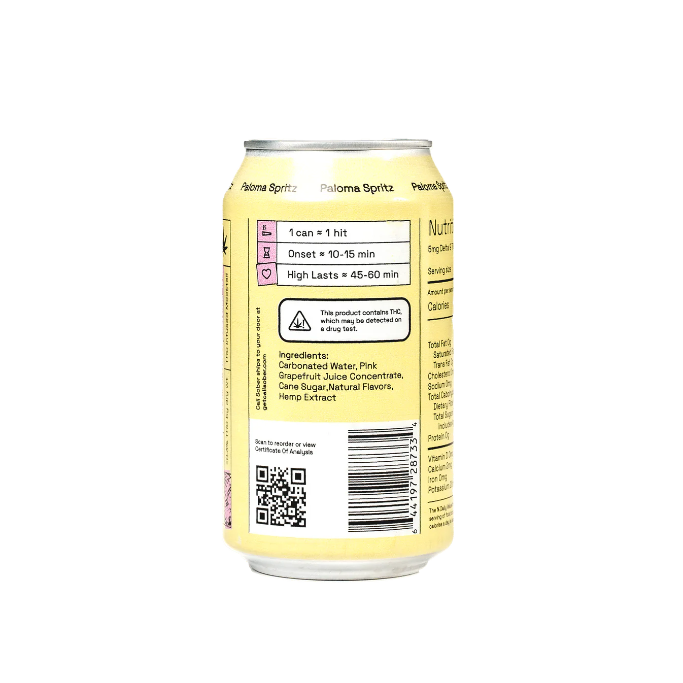 Cali Sober Paloma Spritz