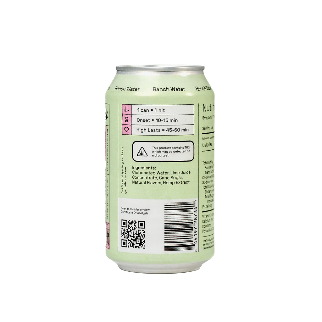 Cali Sober Ranch Water