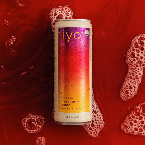 Hiyo Sparkling Blackberry Lemon