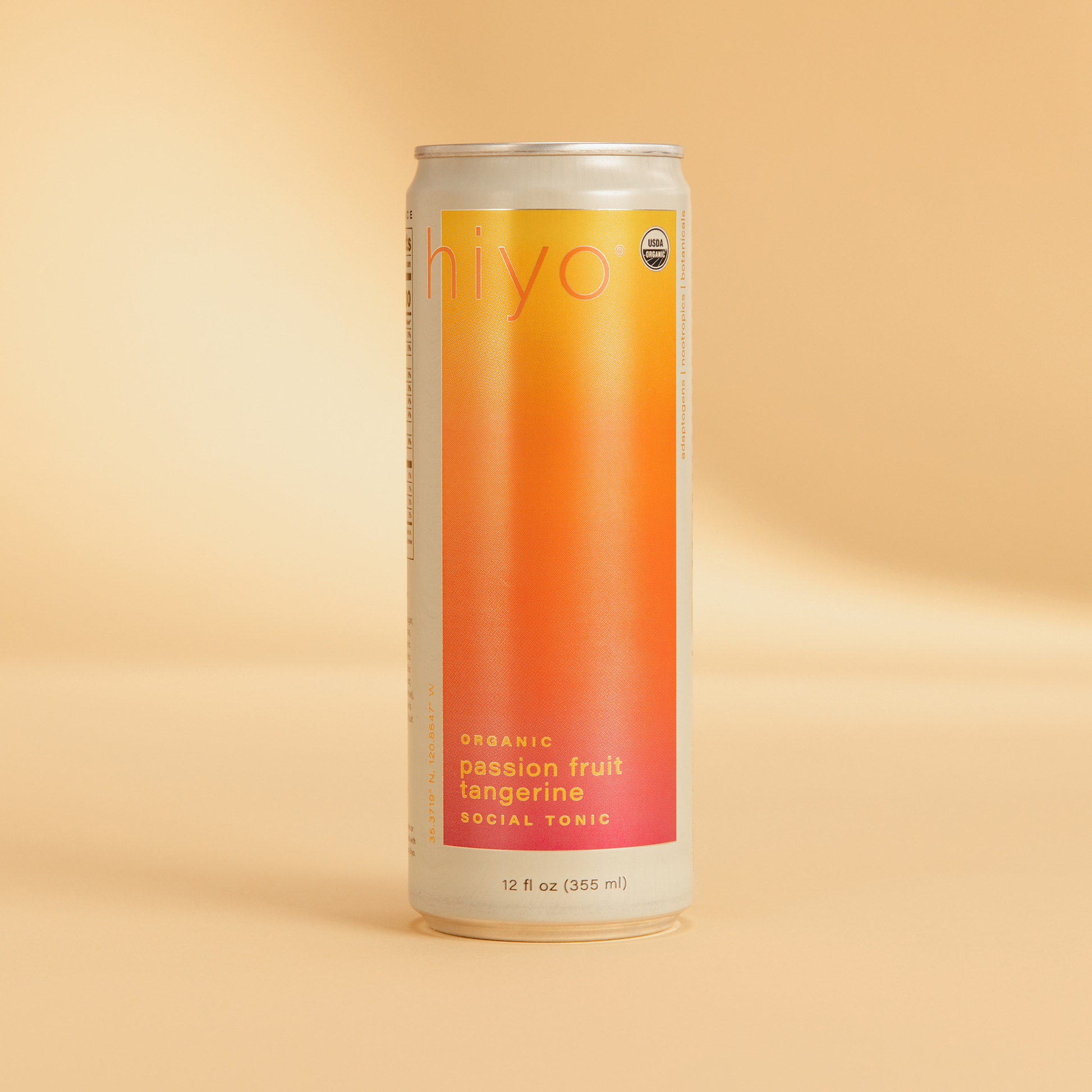 Hiyo Sparkling Passionfruit Tangerine