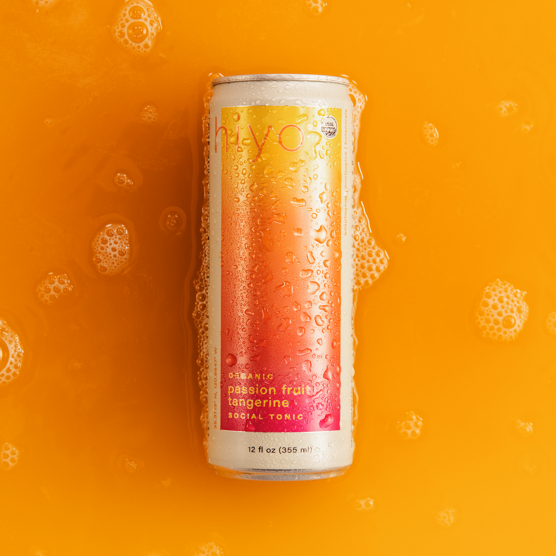 Hiyo Sparkling Passionfruit Tangerine