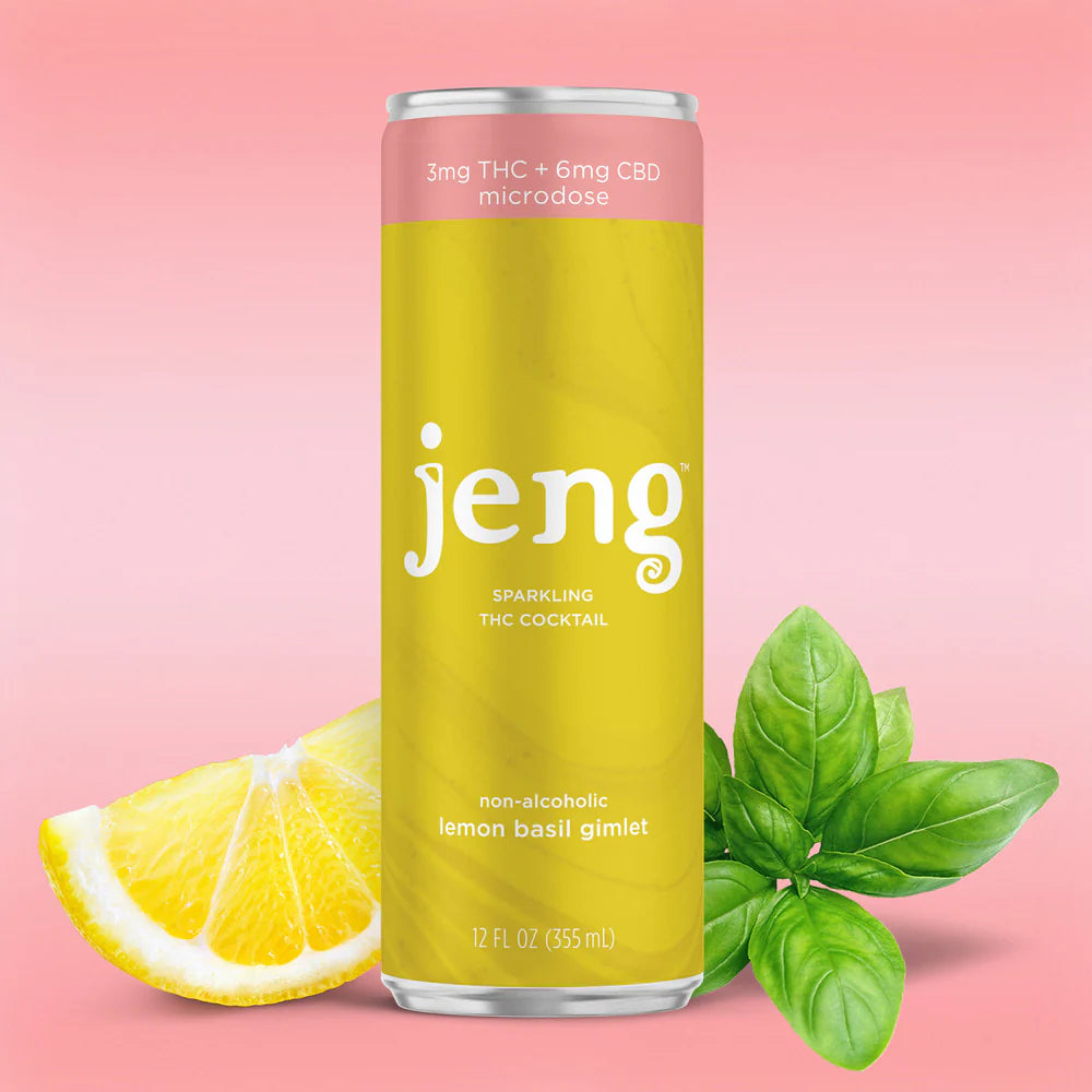 Jeng Lemon Basil Gimlet