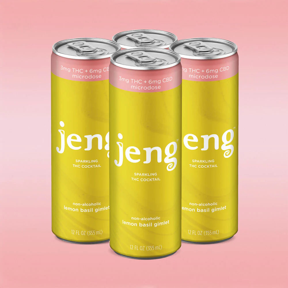 Jeng Lemon Basil Gimlet