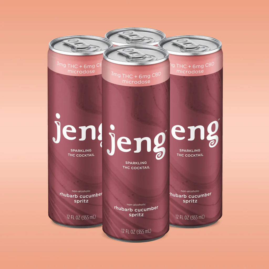 Jeng Rhubarb Cucumber Spritz