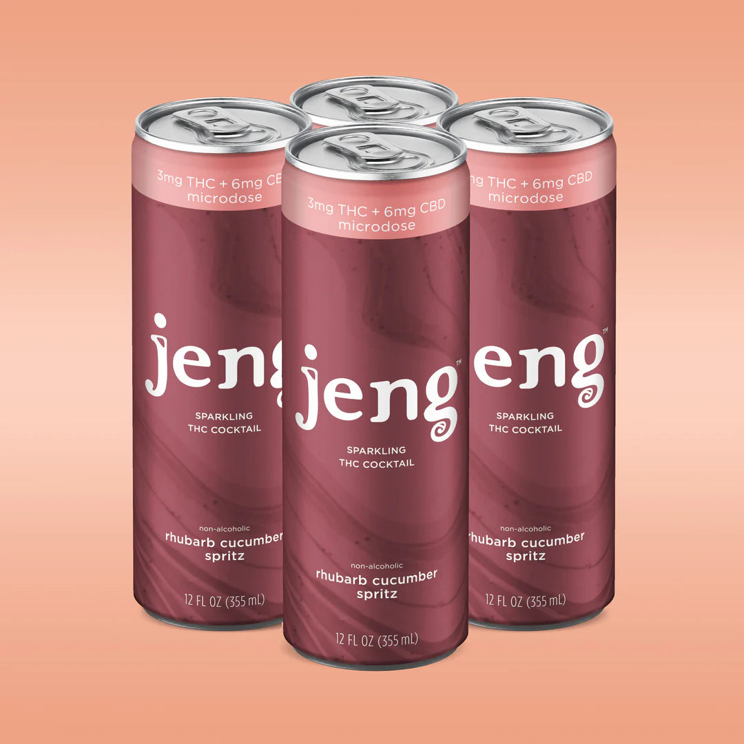Jeng Rhubarb Cucumber Spritz