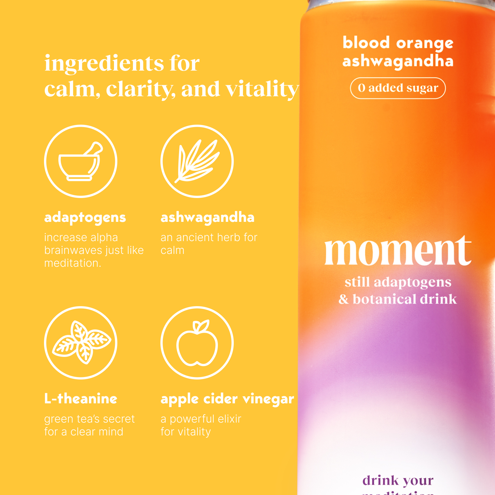 Moment Still Blood Orange Ashwagandha
