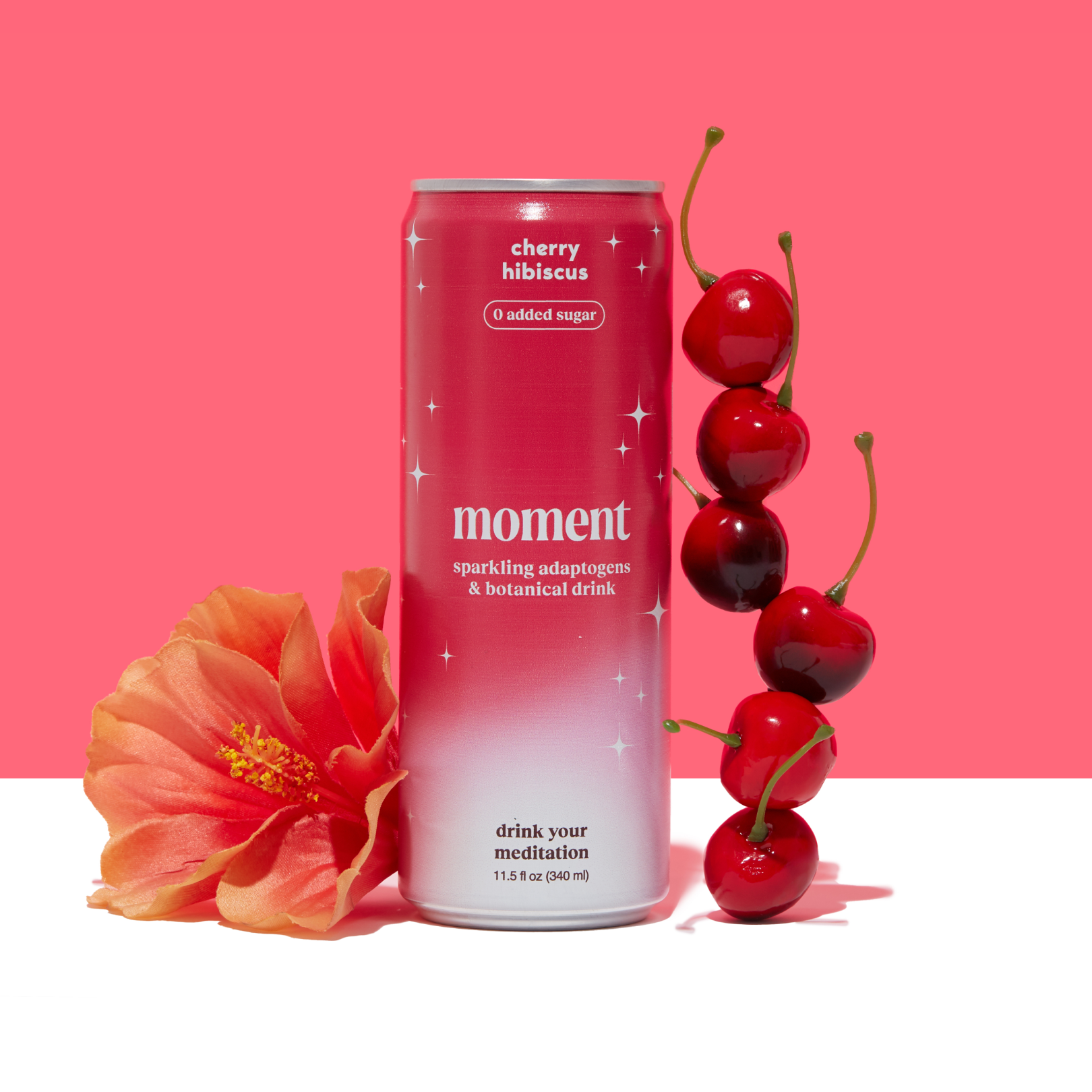 Moment Sparkling Cherry Hibiscus