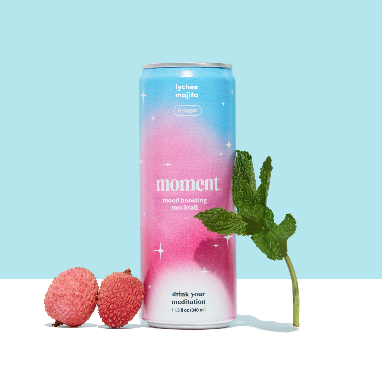 Moment Sparkling Lychee Mojito