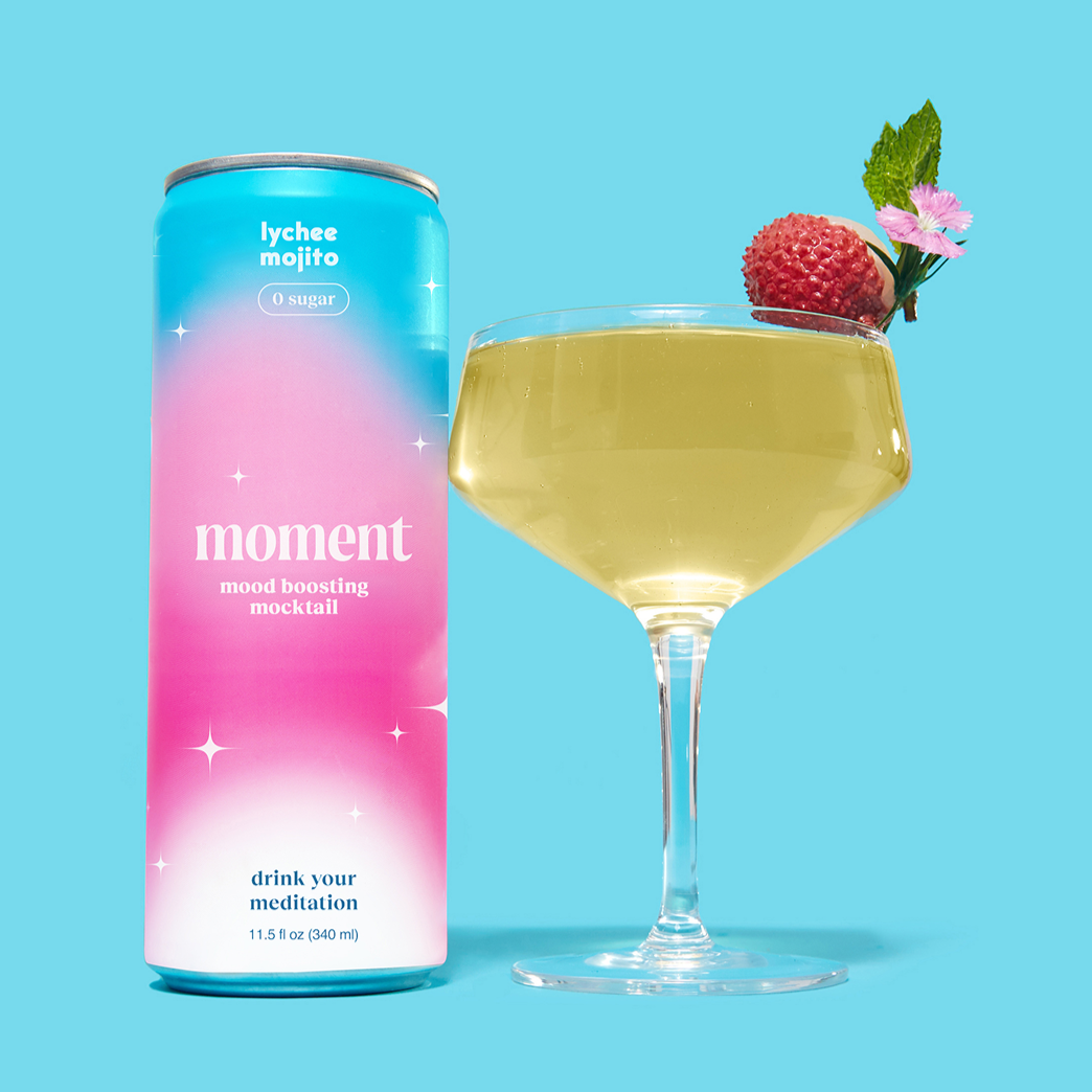 Moment Sparkling Lychee Mojito