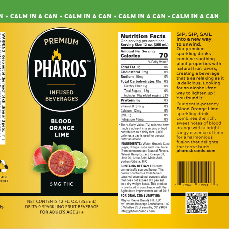 Pharos Blood Orange Lime
