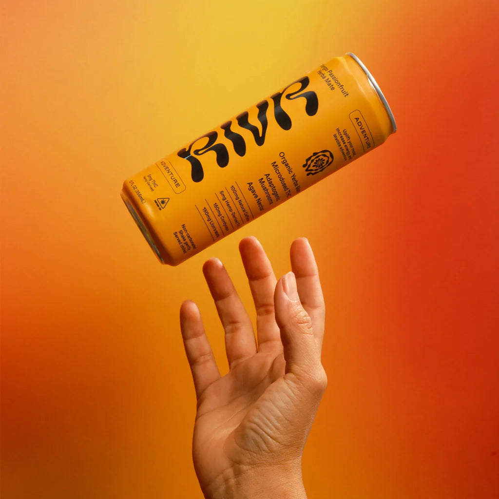 RIVR Mango Passionfruit Yerba Mate